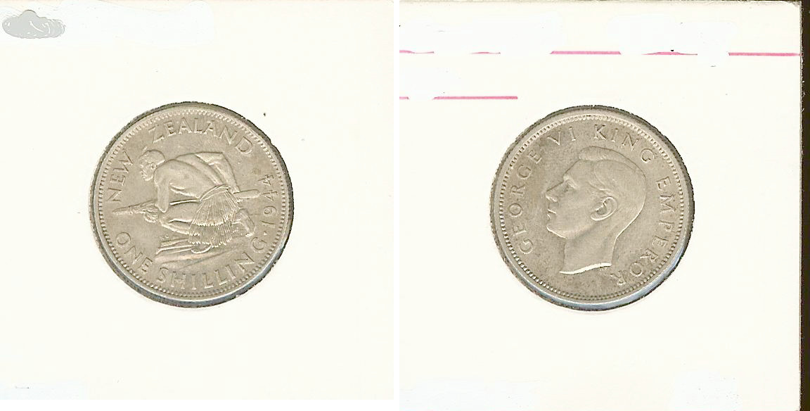 New Zealand shilling 1944 AU